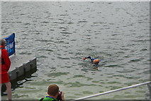 TQ4080 : Finishing the Great Newham Swim by N Chadwick