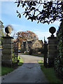 Rear entrance to Batsford Arboretum