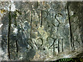SD8067 : Old graffiti, Dead Man's Cave by Karl and Ali