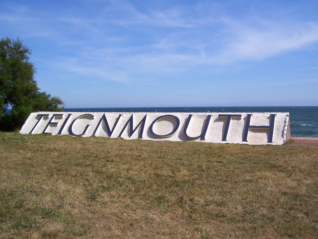 Teignmouth sign
