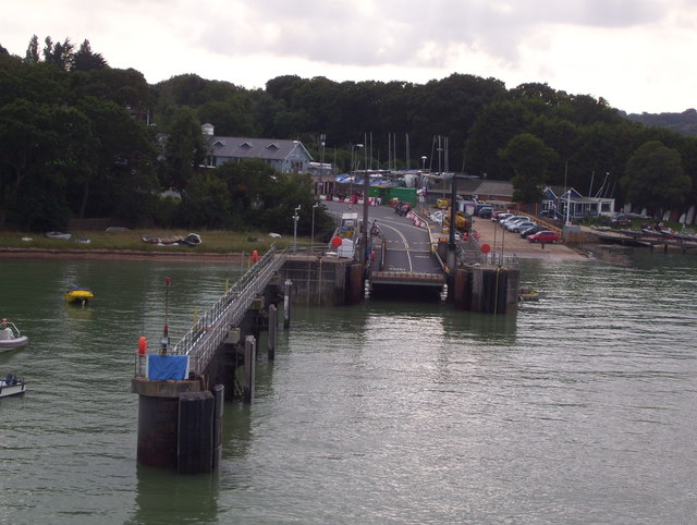 Ferry ramp at Fishbourne