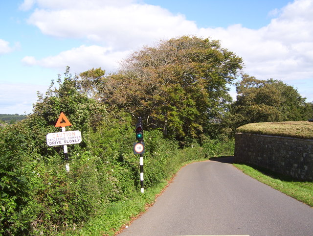 Pre-Worboys road sign