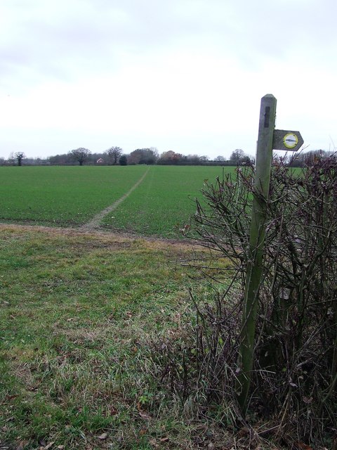 Footpath And Sign