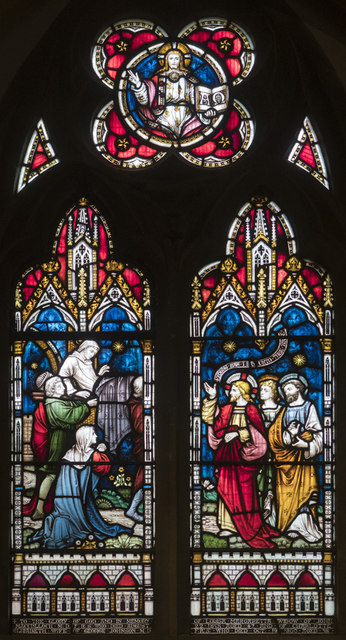 St Mary the Blessed Virgin, Addington - Stained glass window