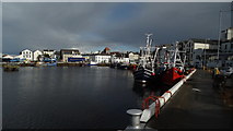 SC4594 : Ramsey IOM - The Harbour & West Quay by Colin Park