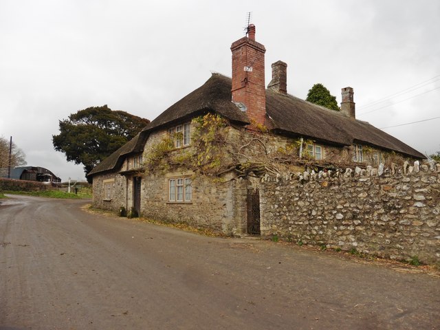Thatched house at Wadbrook Farm