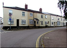 ST1600 : Row of houses, Queen Street, Honiton by Jaggery