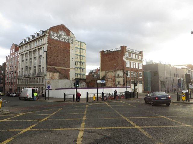 Empty site, corner of Westgate Road and St James' Boulevard