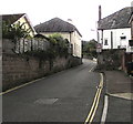 ST1600 : Queen Street narrows ahead, Honiton by Jaggery