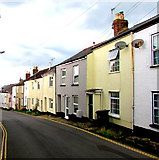 ST1600 : West down Queen Street, Honiton by Jaggery