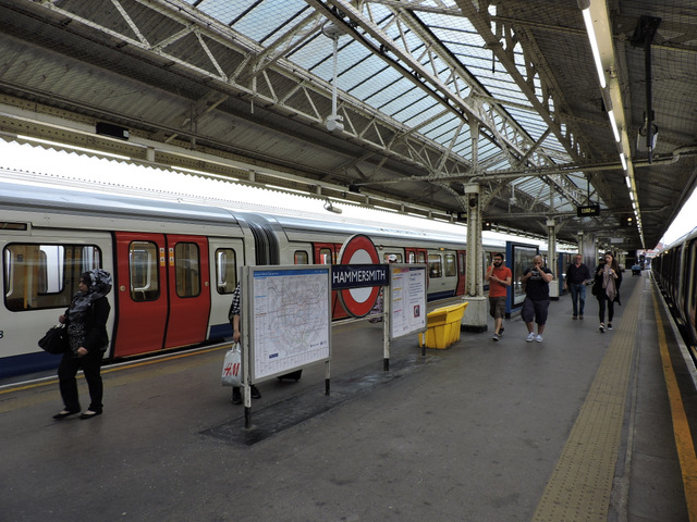 Hammersmith underground station