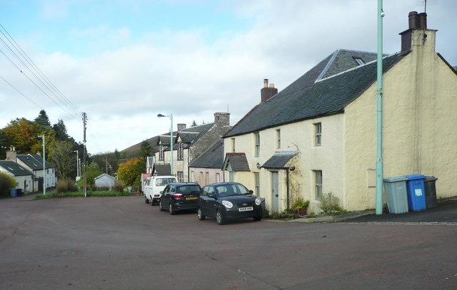 The village square, Leadhills