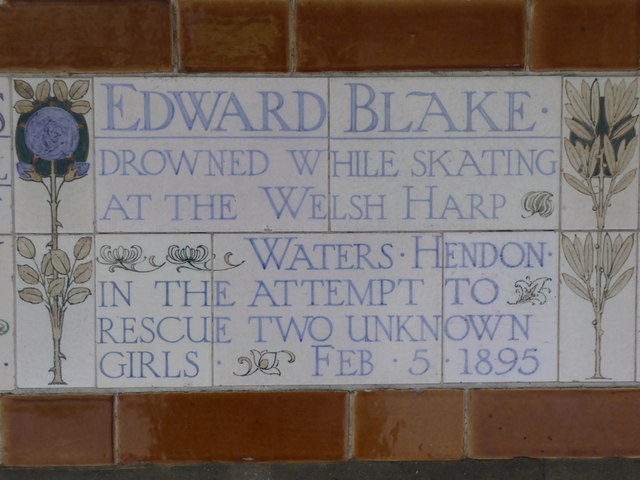 Memorial to Edward Blake in Postman's Park
