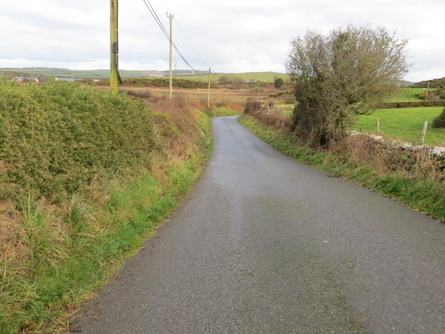 Lane from Cefn-Roger