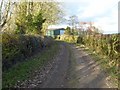 SO5369 : Dumblehole Lane approaching Aberkirk Farm by Philip Halling