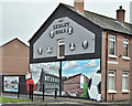 The Ledley Hall mural, Belfast (December 2017)