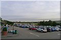 The car park at Gates Garden Centre