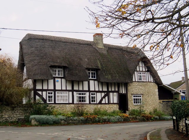A thatched house on Manor Road