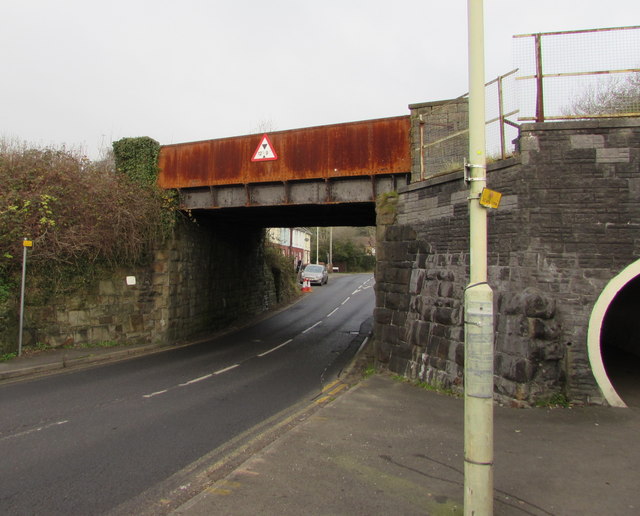 South side of Bryn Road railway bridge,... © Jaggery cc-by-sa/2.0 ...