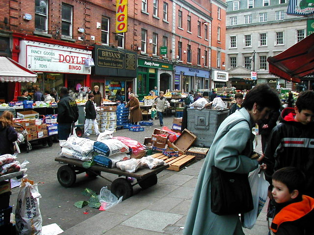 Moore Street street market, Dublin