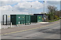 ST3037 : Gas installation and an electricity substation alongside The Drove, Bridgwater by Jaggery
