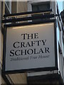 SD4761 : Sign for the Crafty Scholar by Karl and Ali