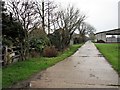 Concrete road at Ersham Farm, Hailsham