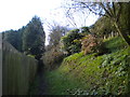 Footpath alongside Hollinwood House, south west of Calverton (1)