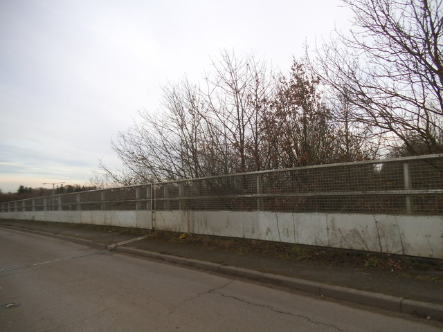 Seven Hills Road crossing the M25