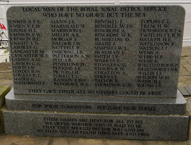 Royal Naval Patrol Veteran's War Memorial