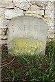 Old Milestone by the former A420 in Fyfield