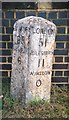 Old Milestone by the A413, north of Winslow