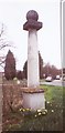 Old Milestone by the A40 in West Wycombe