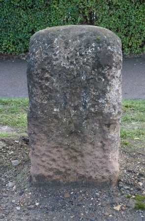 Old Milestone by the A1303, Newmarket Road, Cambridge