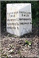 Old Milepost by the former B5130, Crewe-by-Farndon