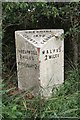 Old Milepost by the B5069 at Cuddington Green