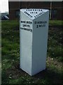 Old Milepost by the A533 in Stud Green