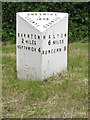 Old Milepost by the A533, north of Little Leigh