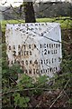 Old Milepost by the A534, Barnhill Road, Broxton