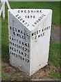 Old Milepost by the A540, Grange, West Kirby