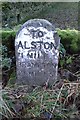 Old Milestone by the A689, north west of Alston