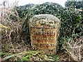 NY2646 : Old Milestone by the A595, east of Red Dial by CF Smith