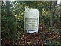 Old Milestone by the A594 at Dovenby Craggs