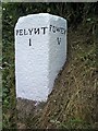 Old Milestone by the B3359, south of Pelynt