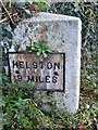 Old Milestone by the B3303, south of Camborne