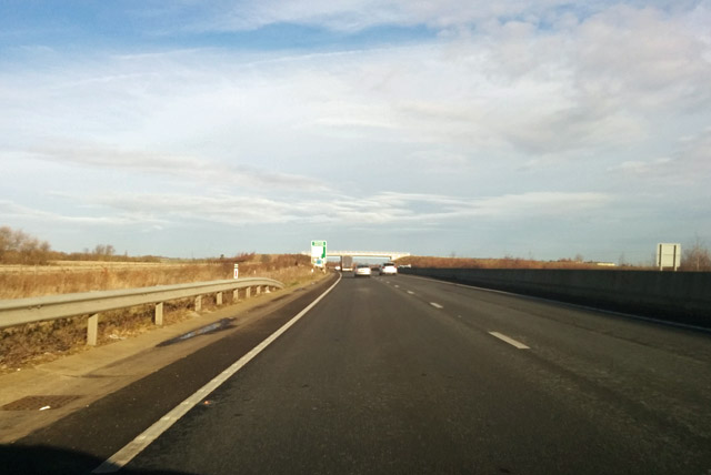 A421 towards Bedford