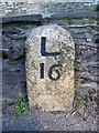 Old Milestone by the A39, Victoria Road, Camelford