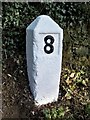 Old Milestone by the A30, west of Buryas Bridge