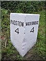 Old Milestone by the A389 in St Issey