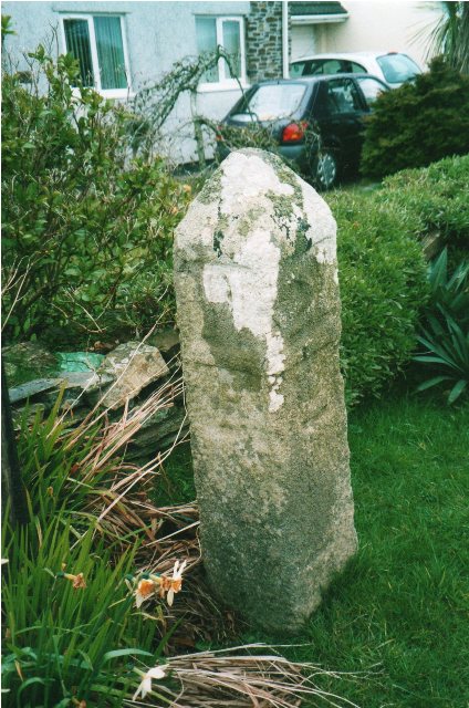 Old Milestone by Angarrack Lane, Connor Downs